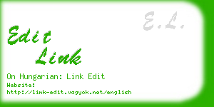 edit link business card